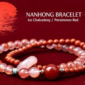 Southern red agate Bracelets – Chinese style, Trendy