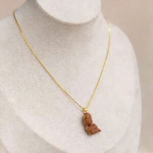 Old Mountain Sandalwood Carp Pendant Necklace - Lucky Minimalist New Chinese Style